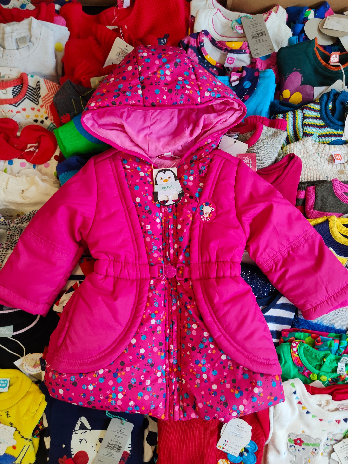€4,84 al pezzo TUC TUC stock abbigliamento bambina 320 pezzi - A/I - RIF. 6097AF
