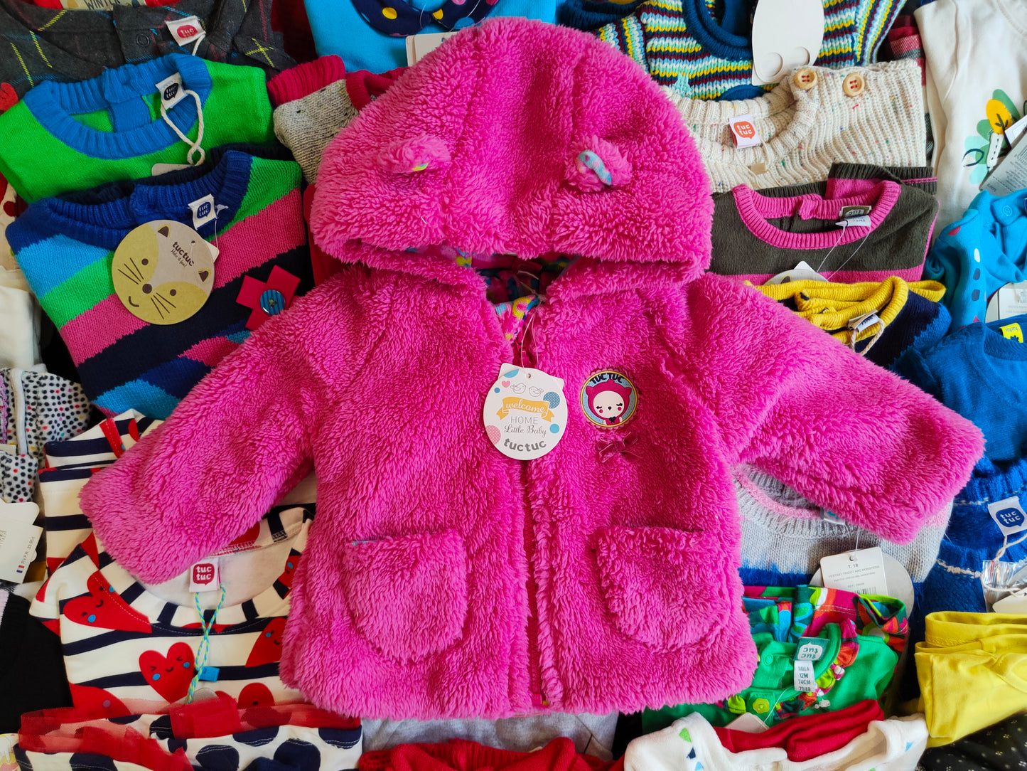 €4,84 al pezzo TUC TUC stock abbigliamento bambina 320 pezzi - A/I - RIF. 6097AF
