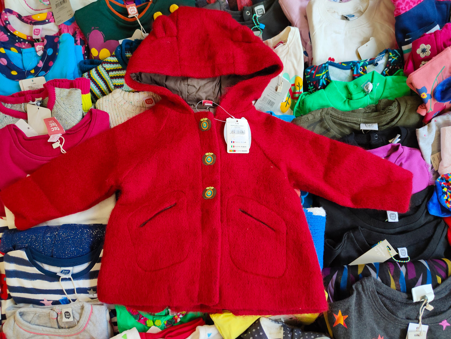 €4,84 al pezzo TUC TUC stock abbigliamento bambina 320 pezzi - A/I - RIF. 6097AF