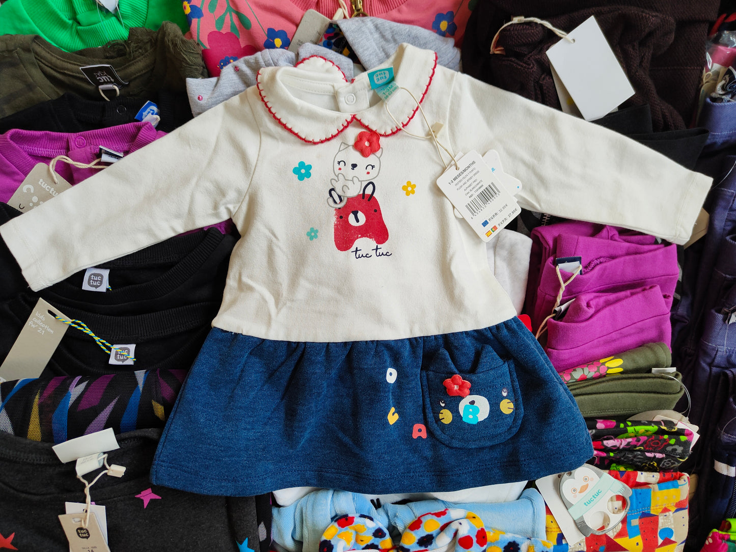 €4,84 al pezzo TUC TUC stock abbigliamento bambina 320 pezzi - A/I - RIF. 6097AF