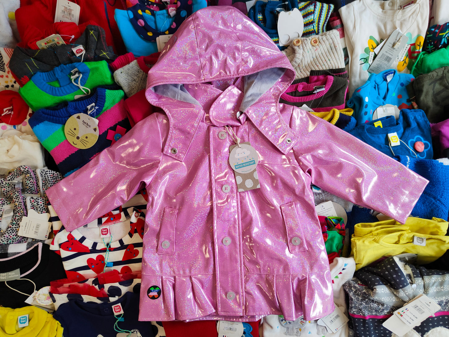 €4,84 al pezzo TUC TUC stock abbigliamento bambina 320 pezzi - A/I - RIF. 6097AF
