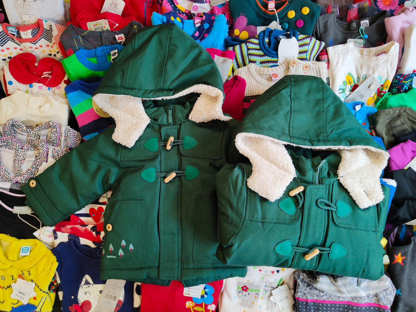 €4,94 al pezzo TUC TUC stock abbigliamento bambino 329 pezzi - A/I - RIF. 6096AF