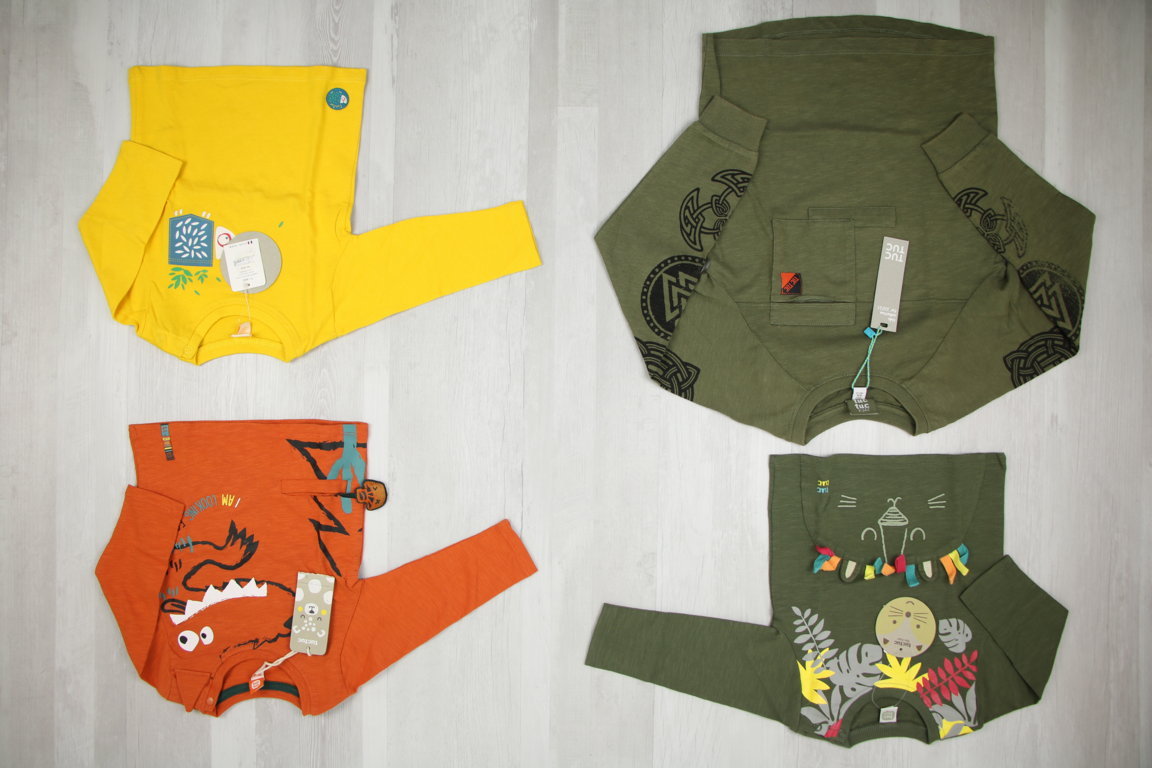 SCONTATO -15% €3,82 al pezzo TUC TUC stock abbigliamento bambini 369 pezzi - P/E - RIF. 6049AF