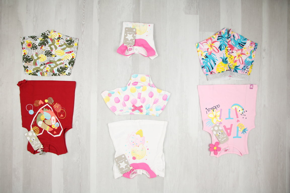 SCONTATO -15% €3,82 al pezzo TUC TUC stock abbigliamento bambini 369 pezzi - P/E - RIF. 6049AF