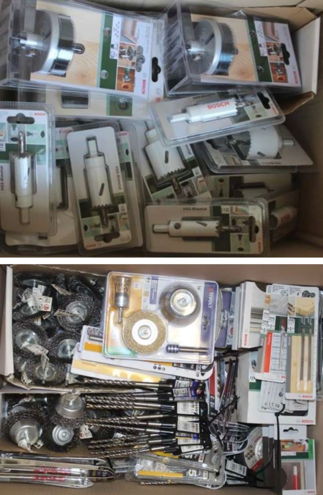 €1,80 al pezzo BOSCH, TIVOLY, BRIKSTEIN, ecc. stock utensili elettrici 100.000 pezzi - RIF. TV6038
