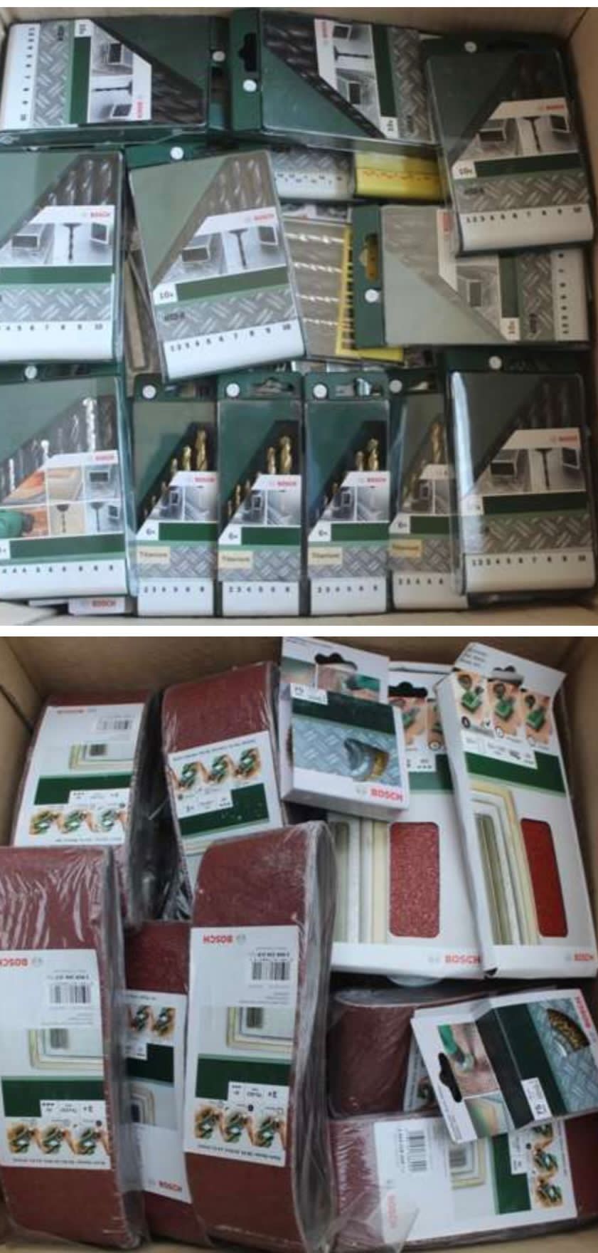€1,80 al pezzo BOSCH, TIVOLY, BRIKSTEIN, ecc. stock utensili elettrici 100.000 pezzi - RIF. TV6038