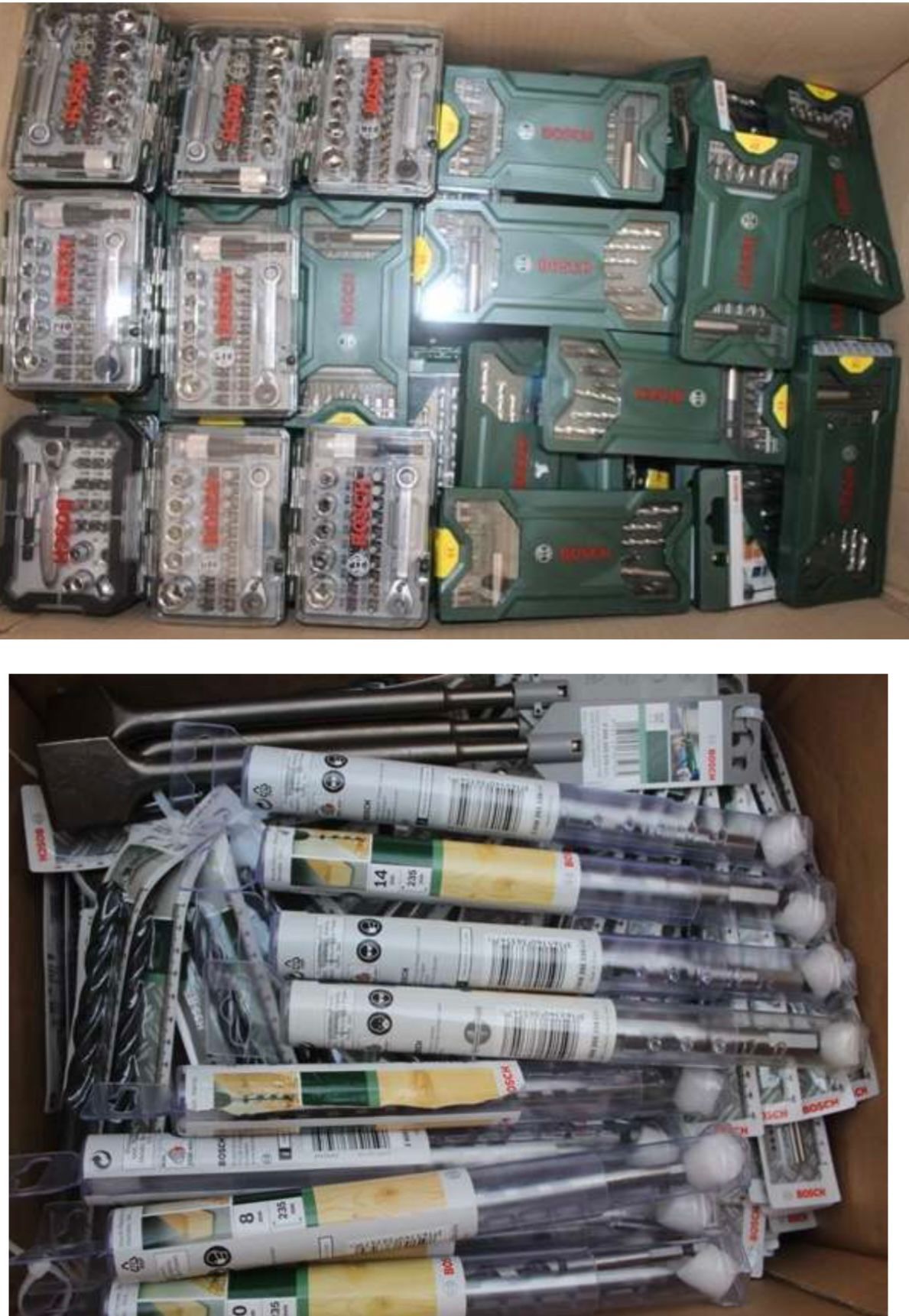 €1,80 al pezzo BOSCH, TIVOLY, BRIKSTEIN, ecc. stock utensili elettrici 100.000 pezzi - RIF. TV6038