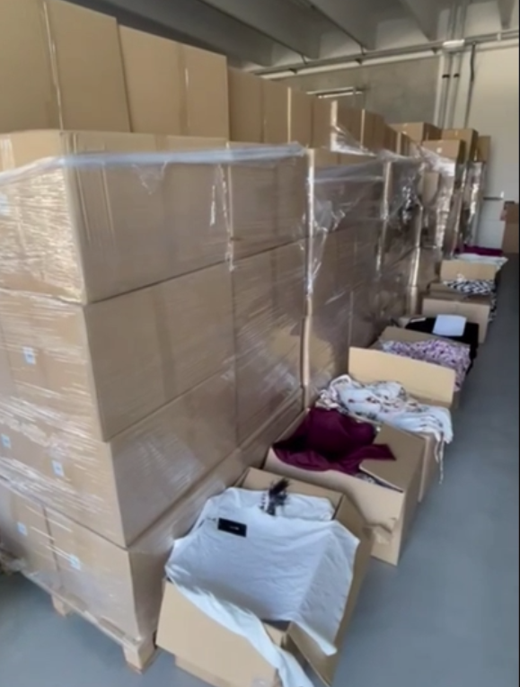 Stock abbigliamento donna ZARA 150523 pezzi - A/I - P/E - RIF. TV6080