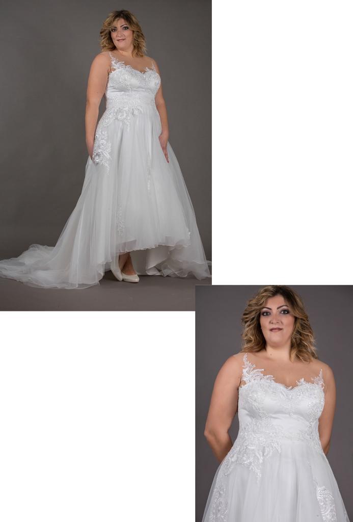 PROMO -25% 60,00 € la pièce NICOLE, PIGNATELLI, MORILEE, DELSA, BELLANTUONO, PRONOVIAS, JILLIAN stock robes de mariée 70 pièces - REF. TV5996