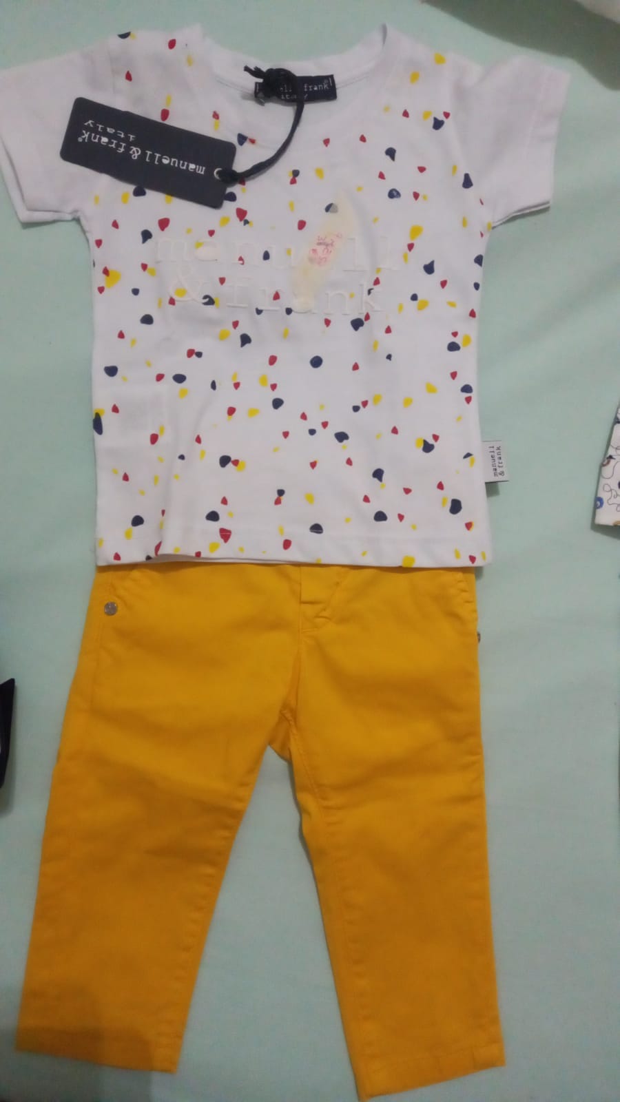 stock abbigliamento bambini - €18,29 al pezzo FUN & FUN, MSGM, PEUTEREY, MONNALISA, BLUMARINE, LIU JO ecc. 110 pezzi stock bambino/bambina - P/E - RIF. TV3934