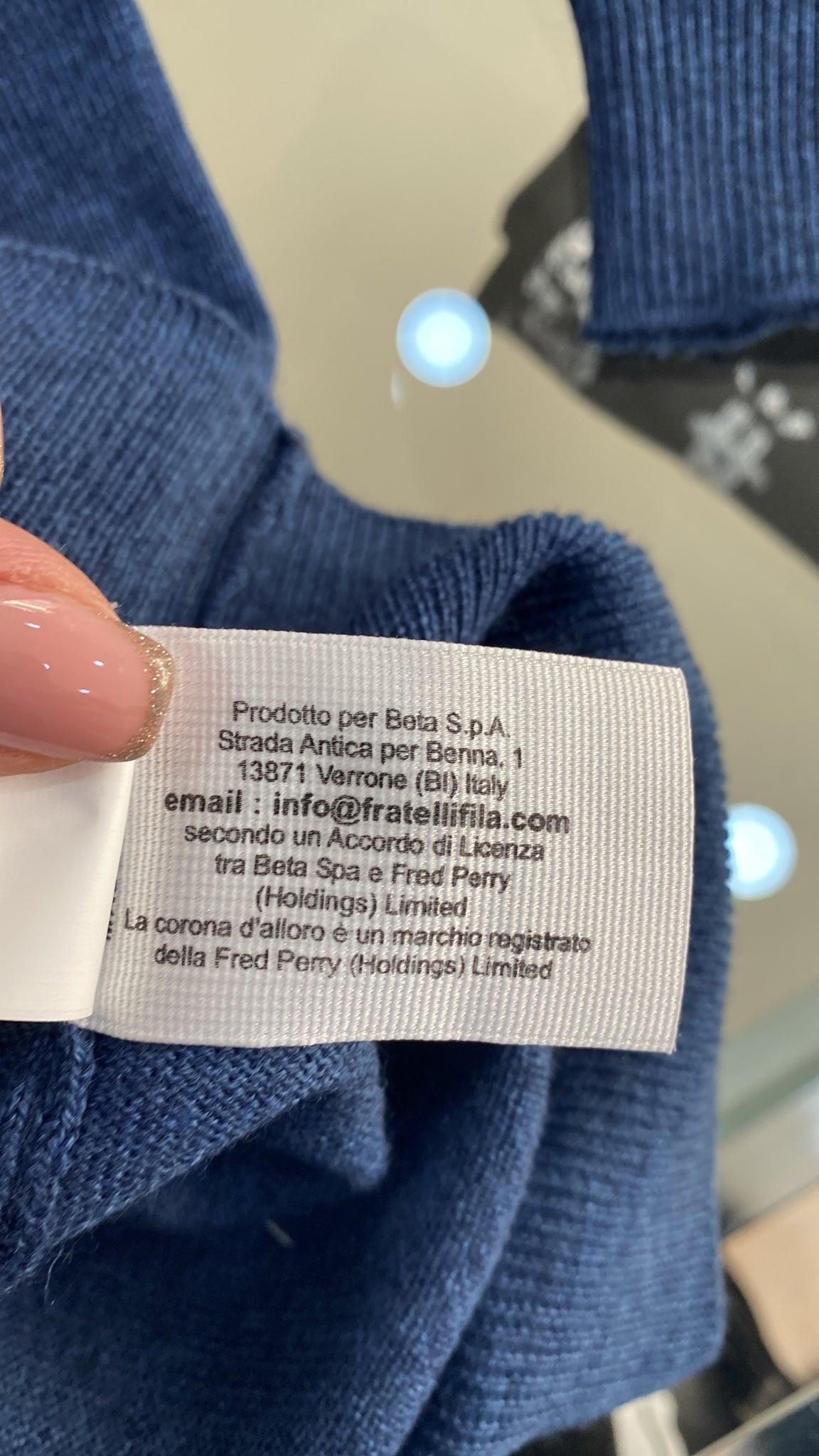 €24,00 al pezzo FRED PERRY stock maglieria uomo 100 pezzi - A/I - RIF. TV5977