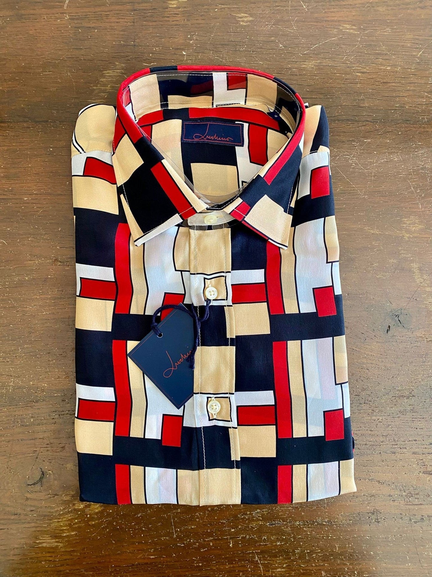 stock camicie uomo - €12,00 al pezzo LUCHINO CAMICIE stock camicie uomo slim - RIF. TV3921
