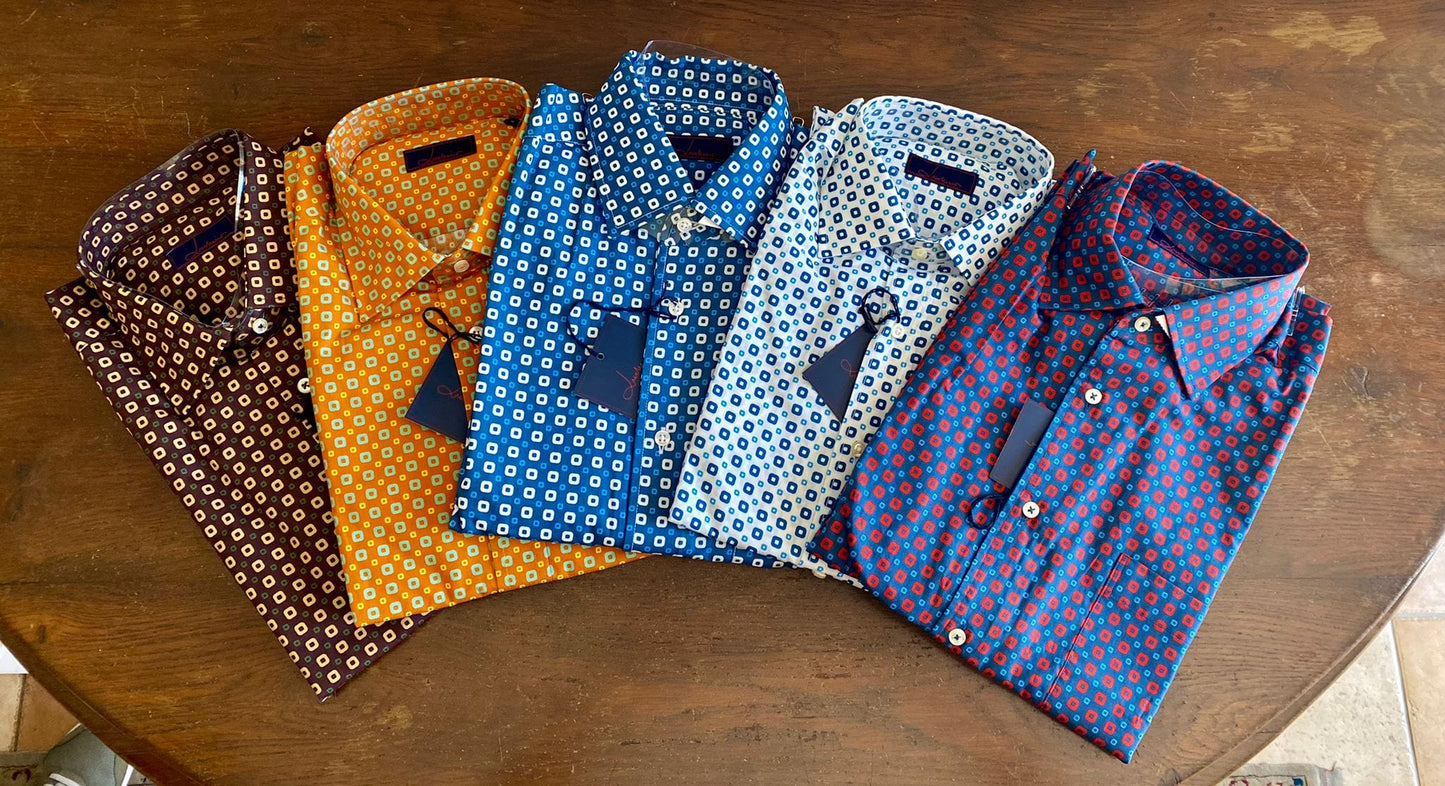 stock camicie uomo - €12,00 al pezzo LUCHINO CAMICIE stock camicie uomo slim - RIF. TV3921