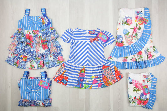 €5,50 al pezzo ROSALITA stock abbigliamento bambina 107 pezzi - P/E - RIF. 6248