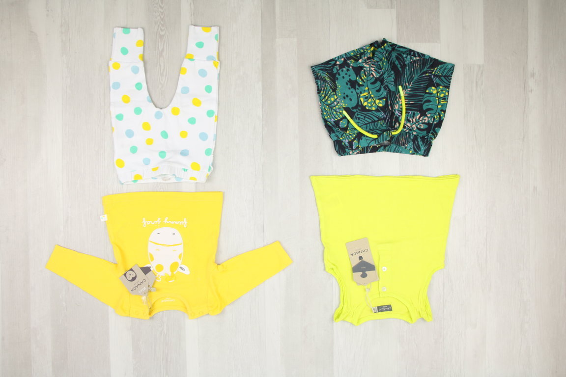 €4,00 al pezzo CANADA stock abbigliamento bambini 186 pezzi - P/E - RIF. 6249