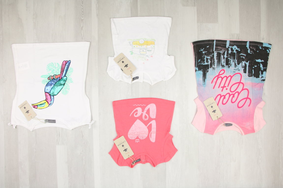 €4,00 al pezzo CANADA stock abbigliamento bambini 186 pezzi - P/E - RIF. 6249