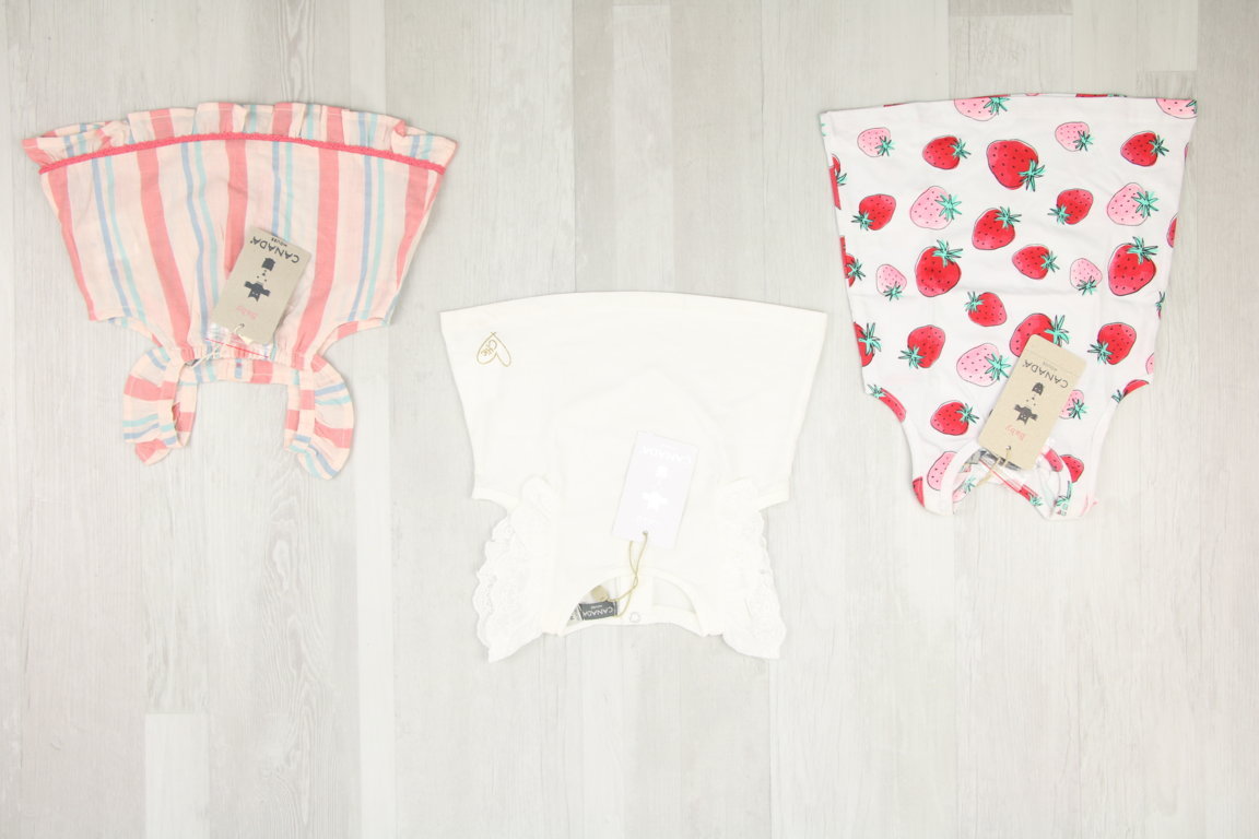 €4,00 al pezzo CANADA stock abbigliamento bambini 186 pezzi - P/E - RIF. 6249