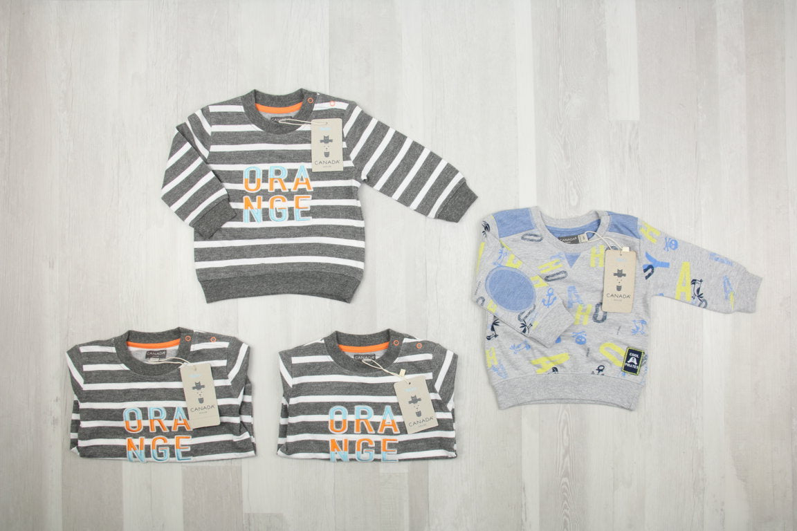 €4,00 al pezzo CANADA stock abbigliamento bambini 186 pezzi - P/E - RIF. 6249