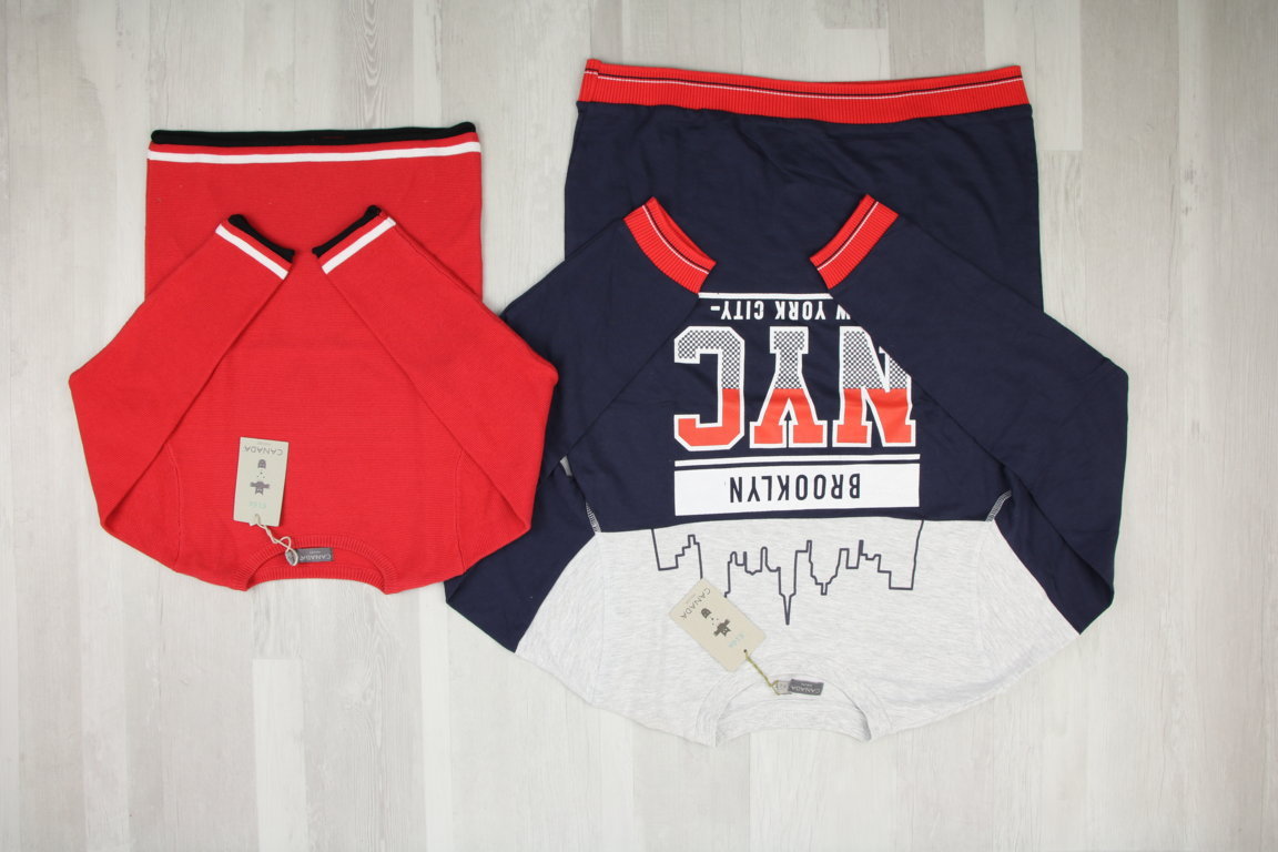€4,00 al pezzo CANADA stock abbigliamento bambini 186 pezzi - P/E - RIF. 6249