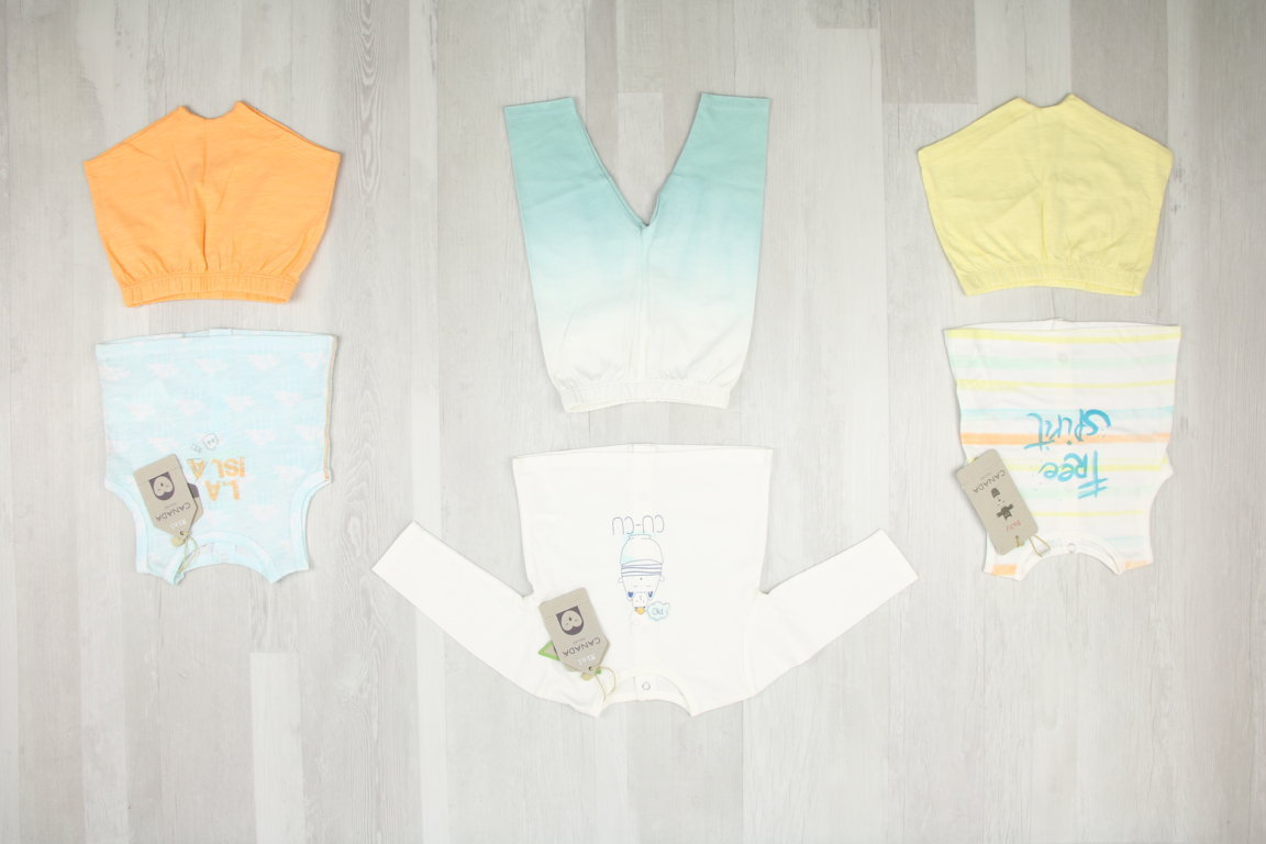 €4,00 al pezzo CANADA stock abbigliamento bambini 186 pezzi - P/E - RIF. 6249