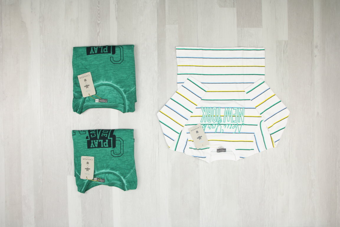 €4,00 al pezzo CANADA stock abbigliamento bambini 186 pezzi - P/E - RIF. 6249