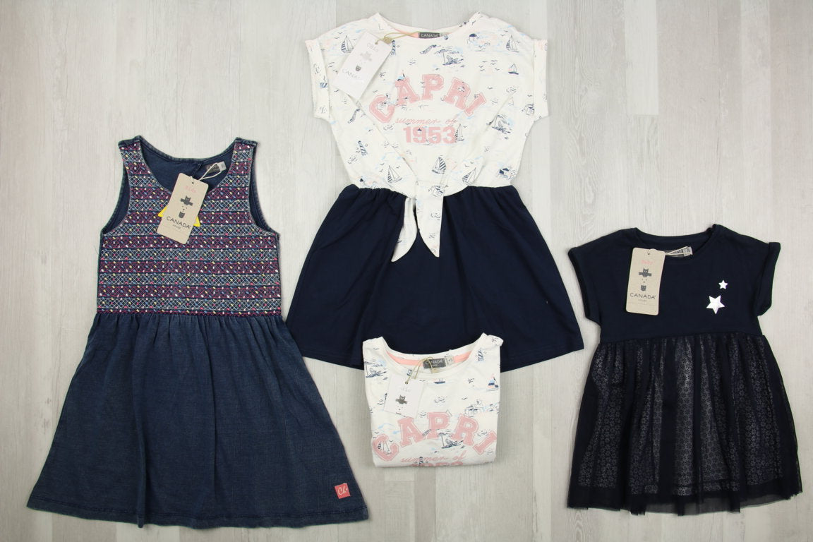 €4,00 al pezzo CANADA stock abbigliamento bambini 186 pezzi - P/E - RIF. 6249