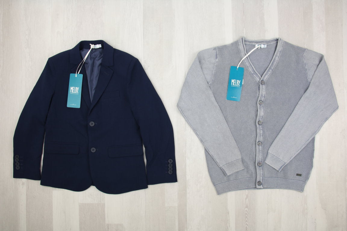 €4,00 al pezzo MELBY stock abbigliamento bambini 77 pezzi - P/E - RIF. 6250