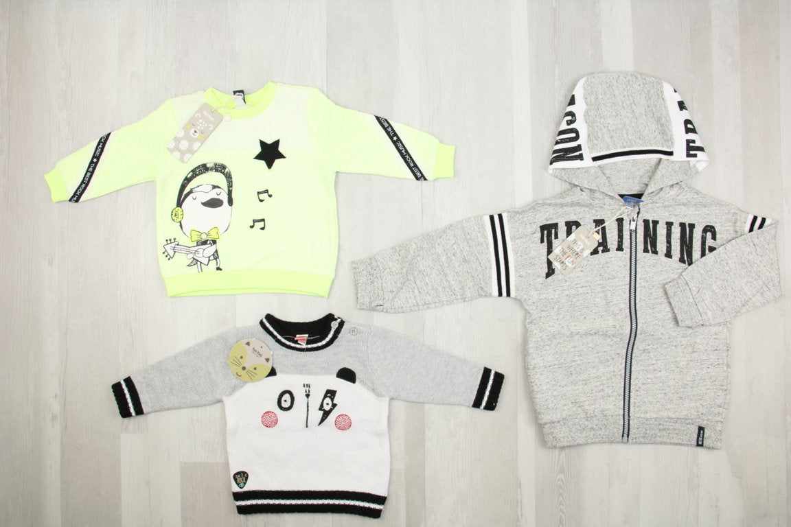 €4,40 al pezzo TUCTUC stock abbigliamento bambini 148 pezzi - P/E - RIF. 6252