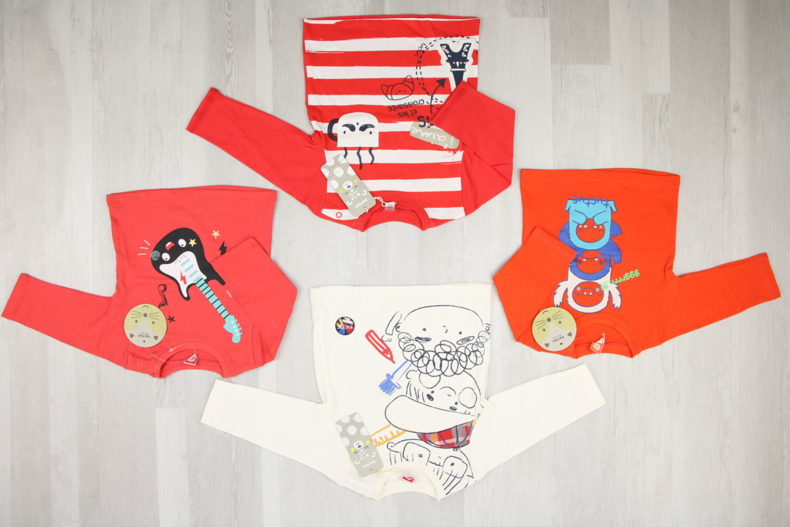 €4,40 al pezzo TUCTUC stock abbigliamento bambini 148 pezzi - P/E - RIF. 6252