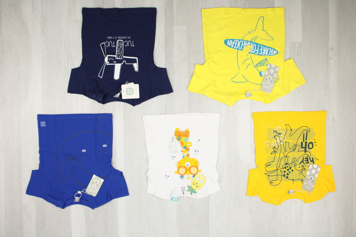 €4,40 al pezzo TUCTUC stock abbigliamento bambini 148 pezzi - P/E - RIF. 6252