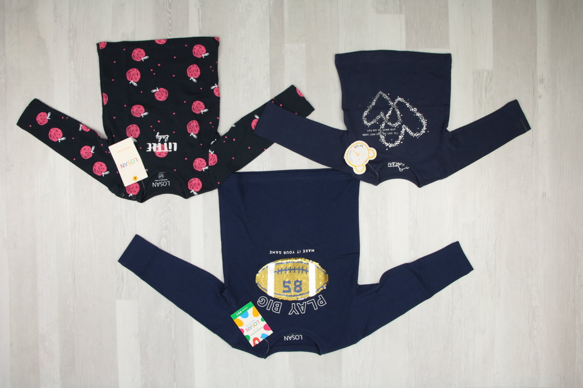€3,90 al pezzo LOSAN stock abbigliamento bambini 228 pezzi - P/E - RIF. 6253