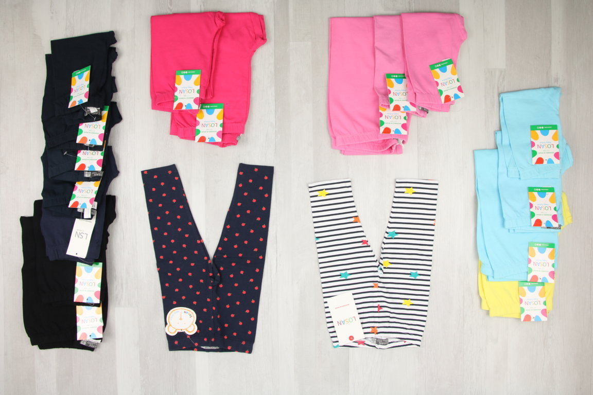 €3,90 al pezzo LOSAN stock abbigliamento bambini 228 pezzi - P/E - RIF. 6253