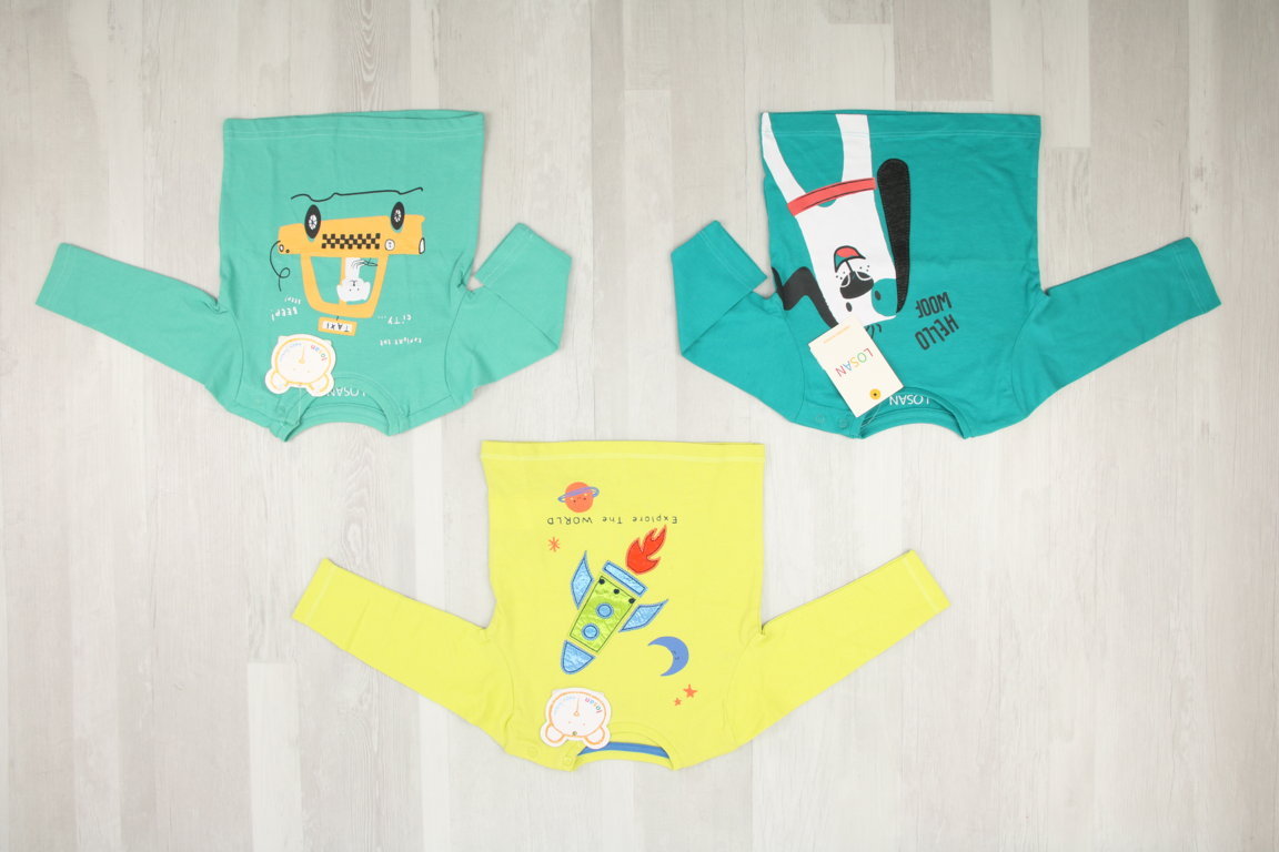 €3,90 al pezzo LOSAN stock abbigliamento bambini 228 pezzi - P/E - RIF. 6253