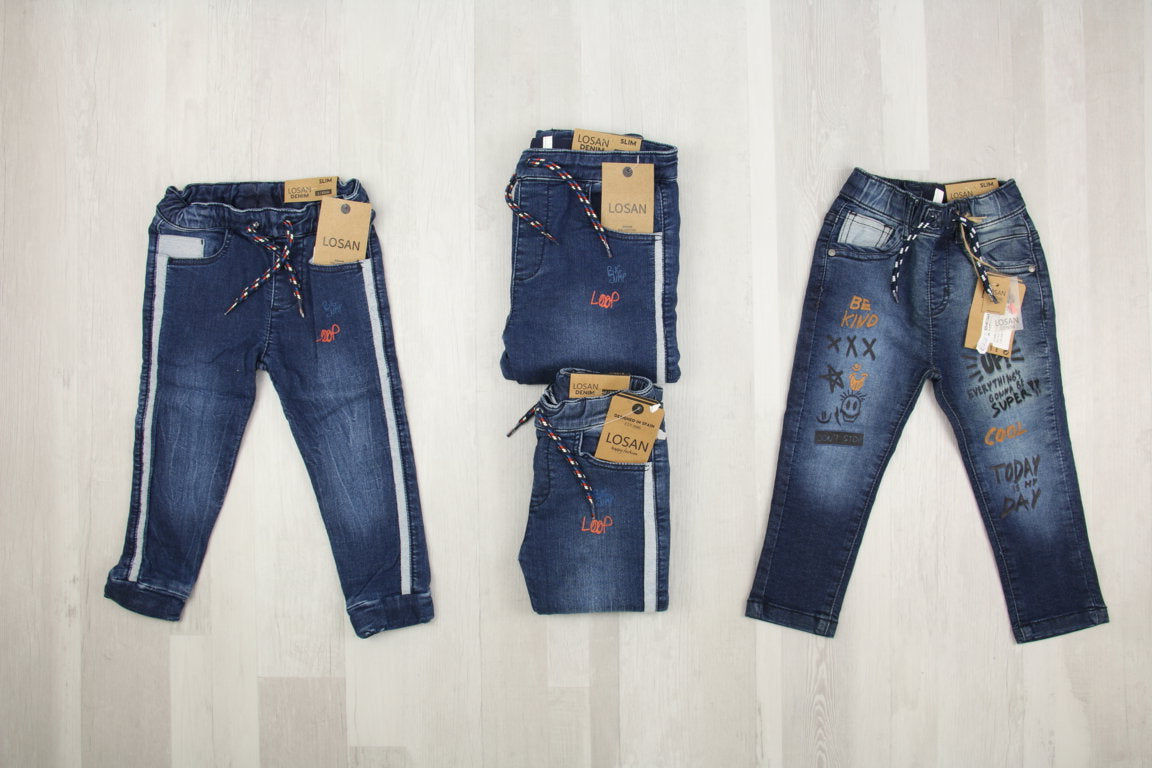 €3,90 al pezzo LOSAN stock abbigliamento bambini 228 pezzi - P/E - RIF. 6253
