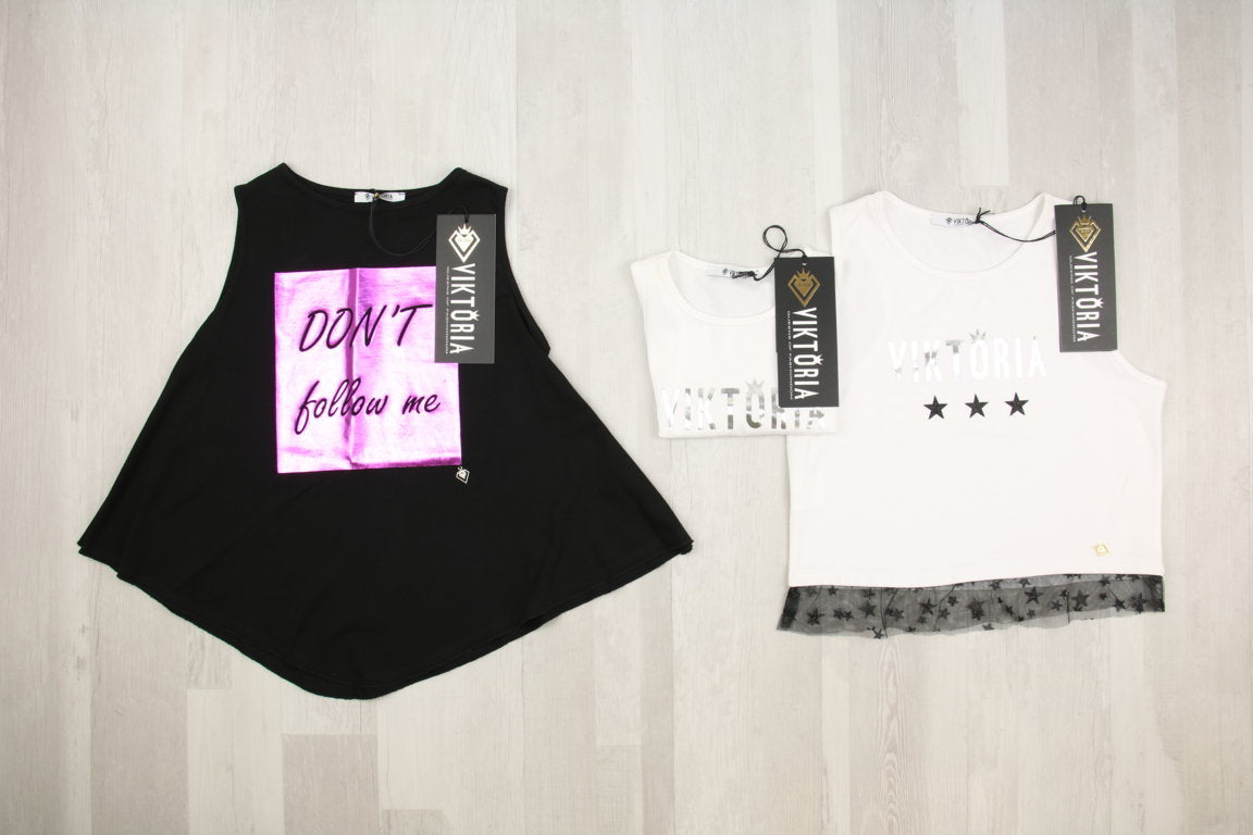 €4,50 al pezzo VIKTORIA stock abbigliamento bambina 98 pezzi - P/E - RIF. 6256