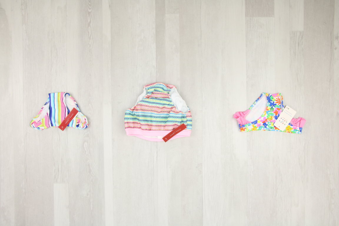 3,50 € l'unité BORA BORA stock maillots de bain enfants 89 pièces - SS - RÉF. 6257