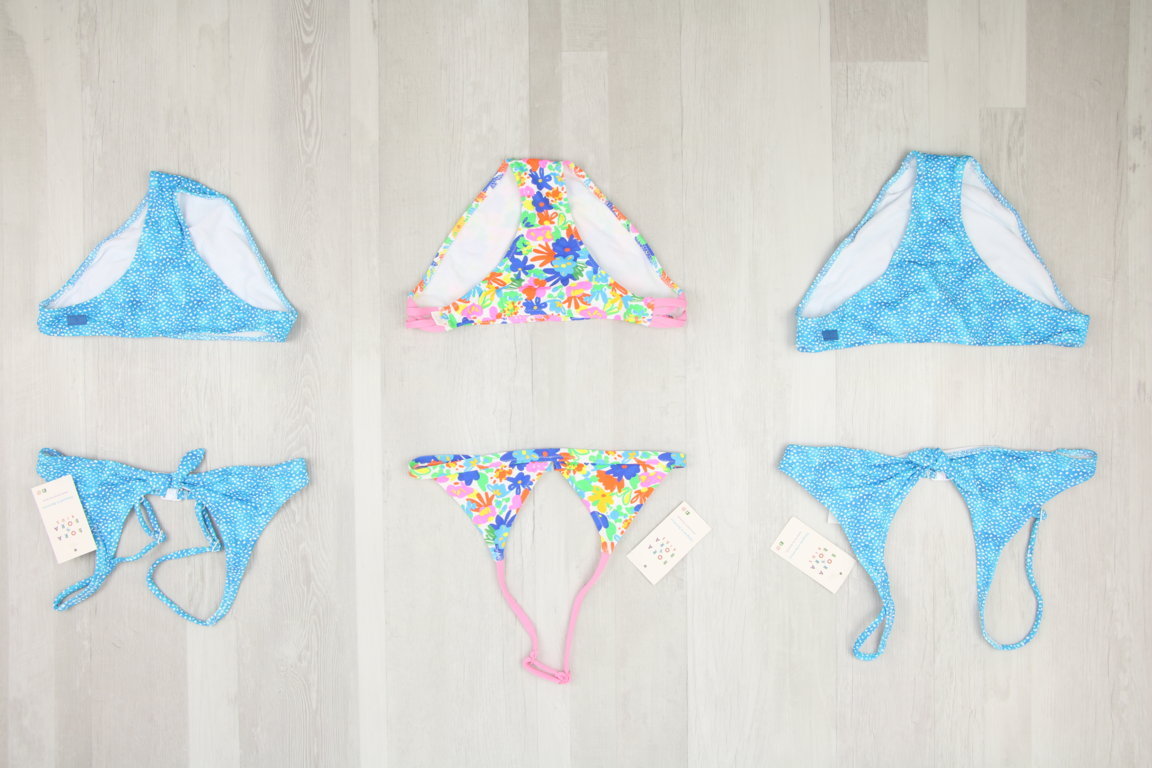 3,50 € l'unité BORA BORA stock maillots de bain enfants 89 pièces - SS - RÉF. 6257