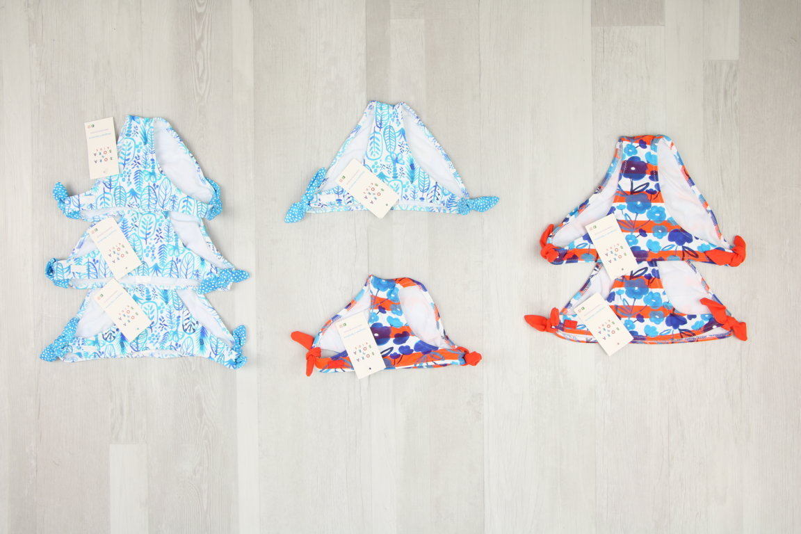 3,50 € l'unité BORA BORA stock maillots de bain enfants 89 pièces - SS - RÉF. 6257