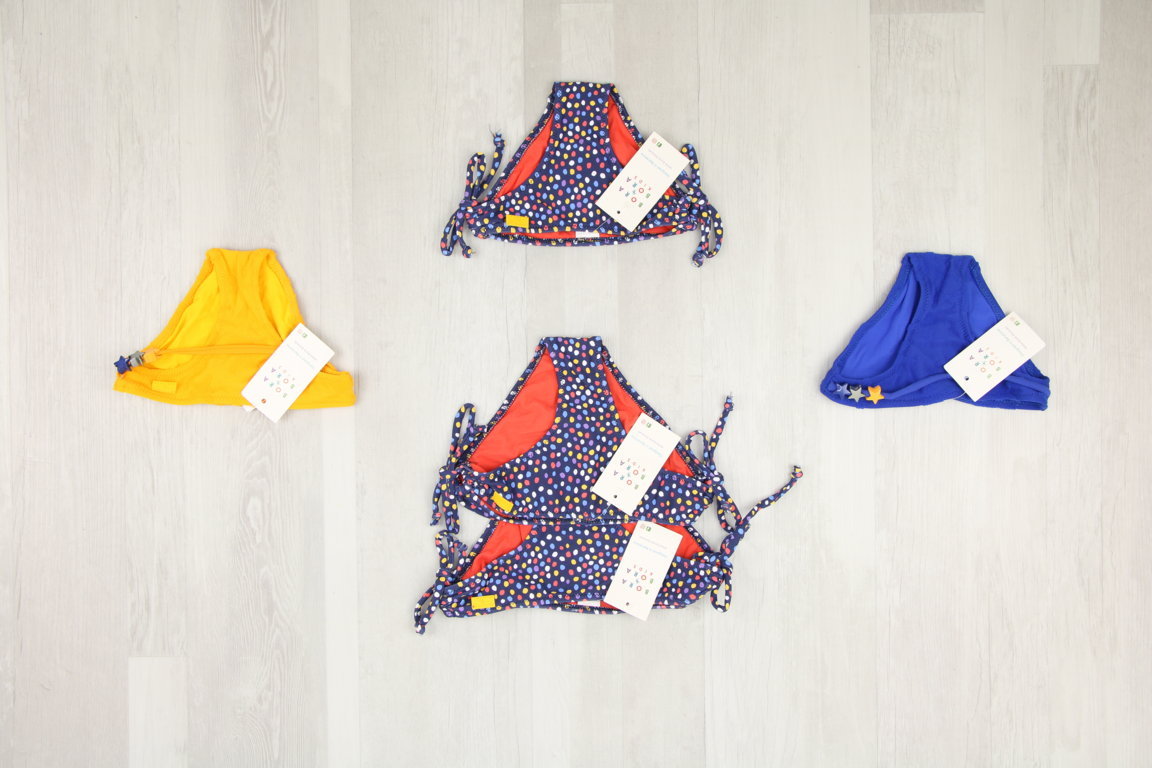 3,50 € l'unité BORA BORA stock maillots de bain enfants 89 pièces - SS - RÉF. 6257