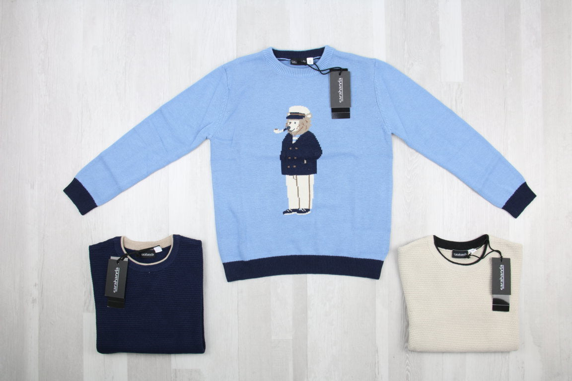 €4,70 al pezzo SARABANDA, MINI BANDA stock abbigliamento bambini 285 pezzi - A/I - RIF. 6275
