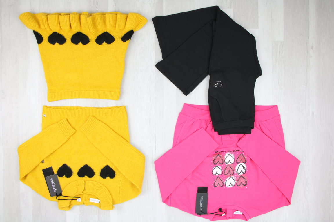 €4,70 al pezzo SARABANDA, MINI BANDA stock abbigliamento bambini 285 pezzi - A/I - RIF. 6275