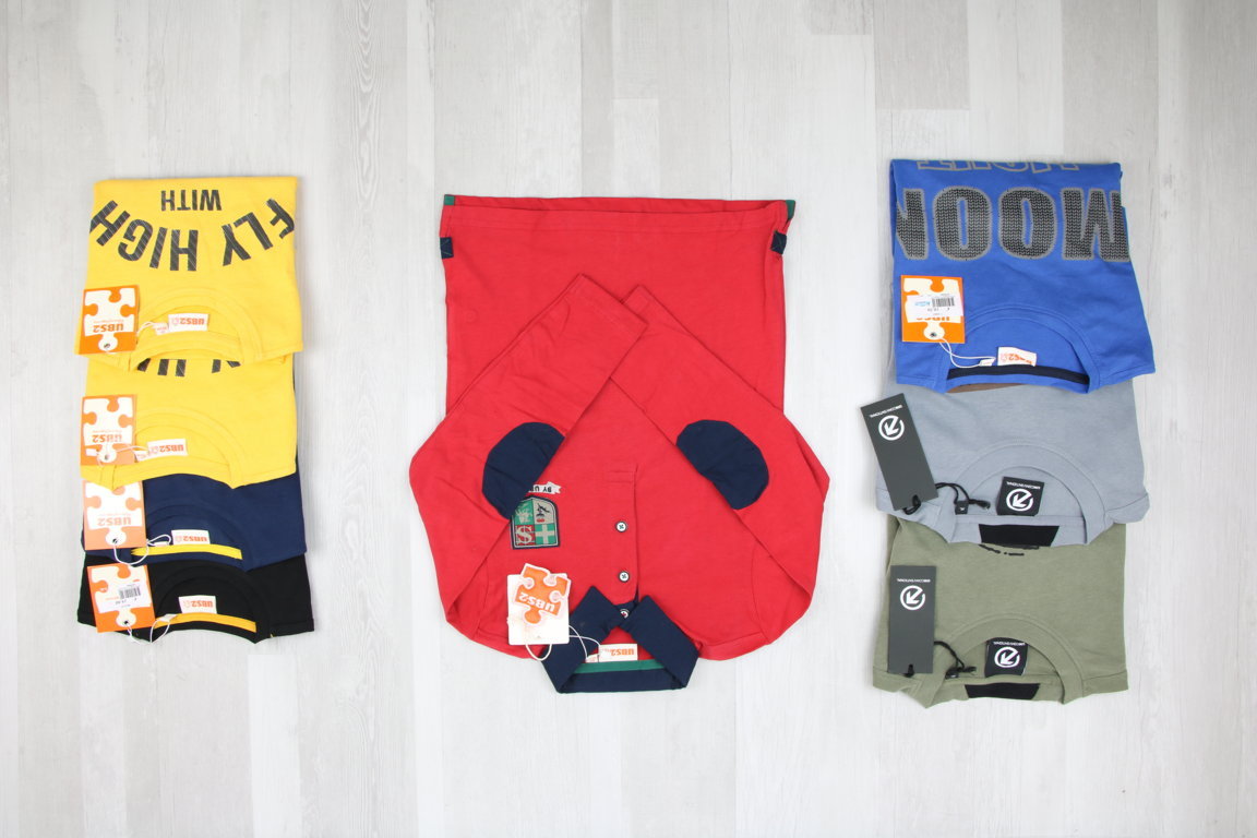 €4,25 al pezzo COCCODE', GYMP, KITE, ecc. stock abbigliamento bambini 256 pezzi - A/I - RIF. 6277