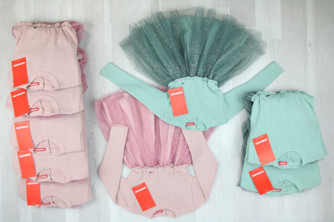 €6,80 al pezzo ENERGIERS stock abbigliamento bambini 63 pezzi - P/E - RIF. 6281