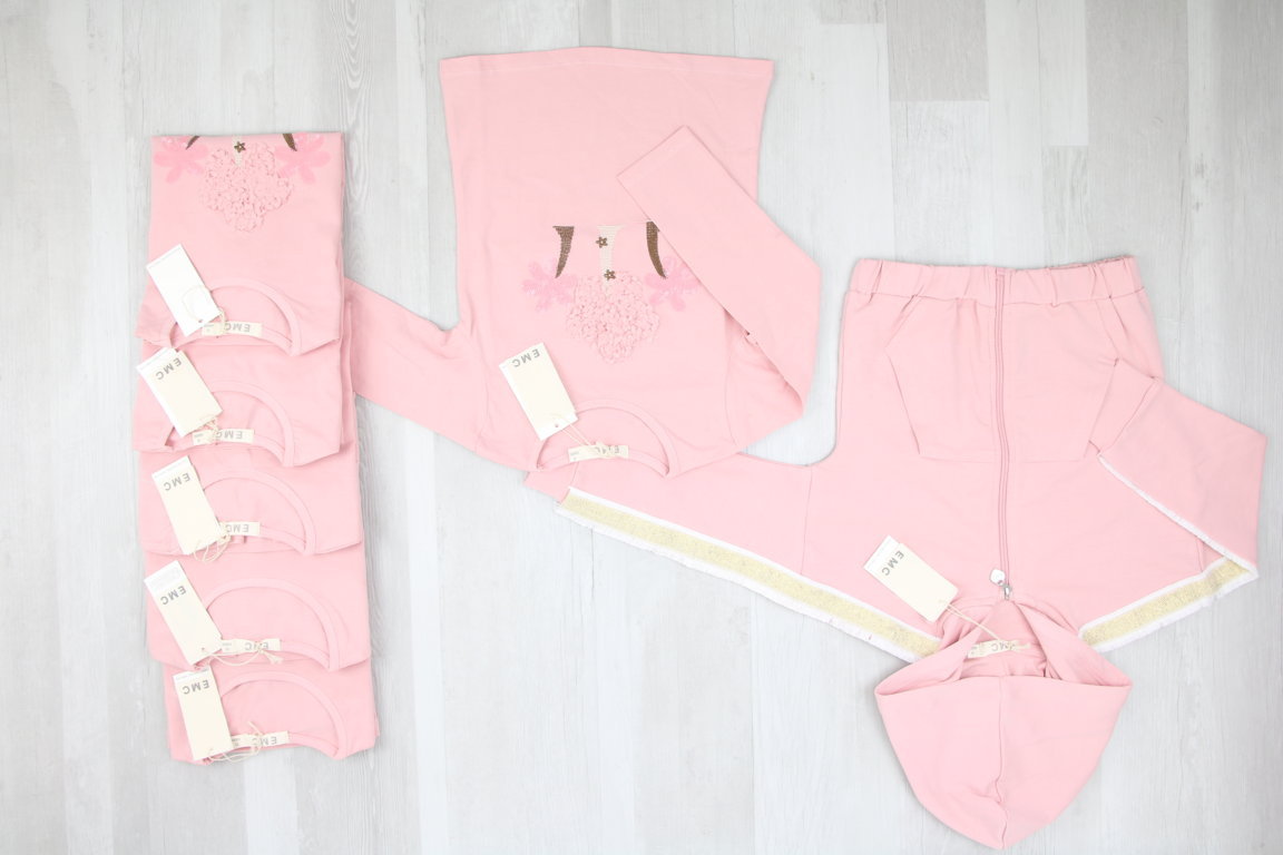 €7,00 al pezzo EMC stock abbigliamento bambini 101 pezzi - P/E - RIF. 6285