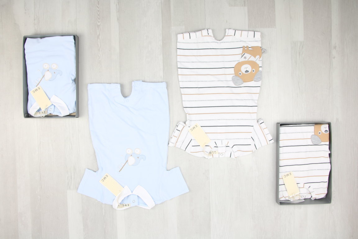 €7,00 al pezzo EMC stock abbigliamento bambini 101 pezzi - P/E - RIF. 6285