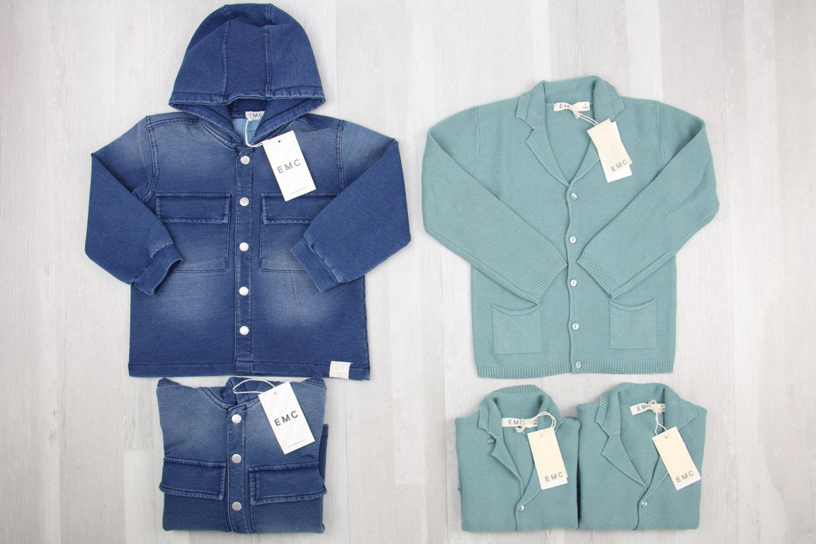 €7,00 al pezzo EMC stock abbigliamento bambini 101 pezzi - P/E - RIF. 6285