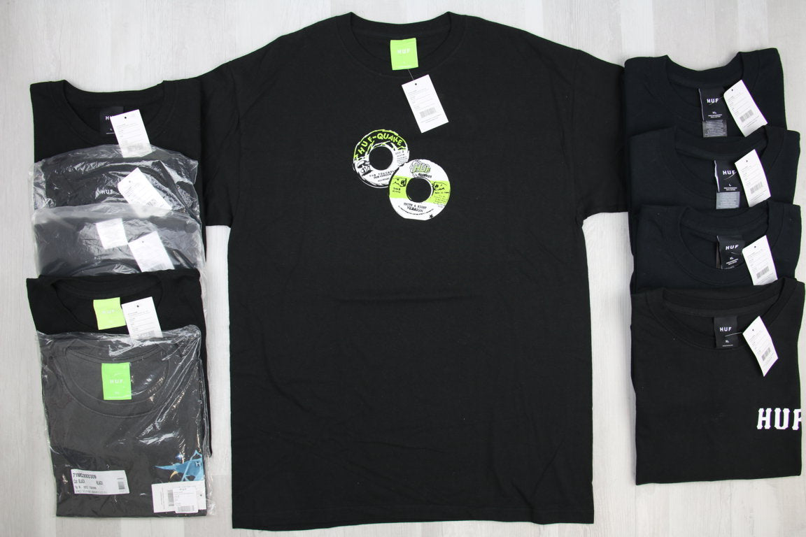 €10,50 al pezzo HUF stock abbigliamento uomo 80 pezzi - MULTISTAGIONE - RIF. 6286
