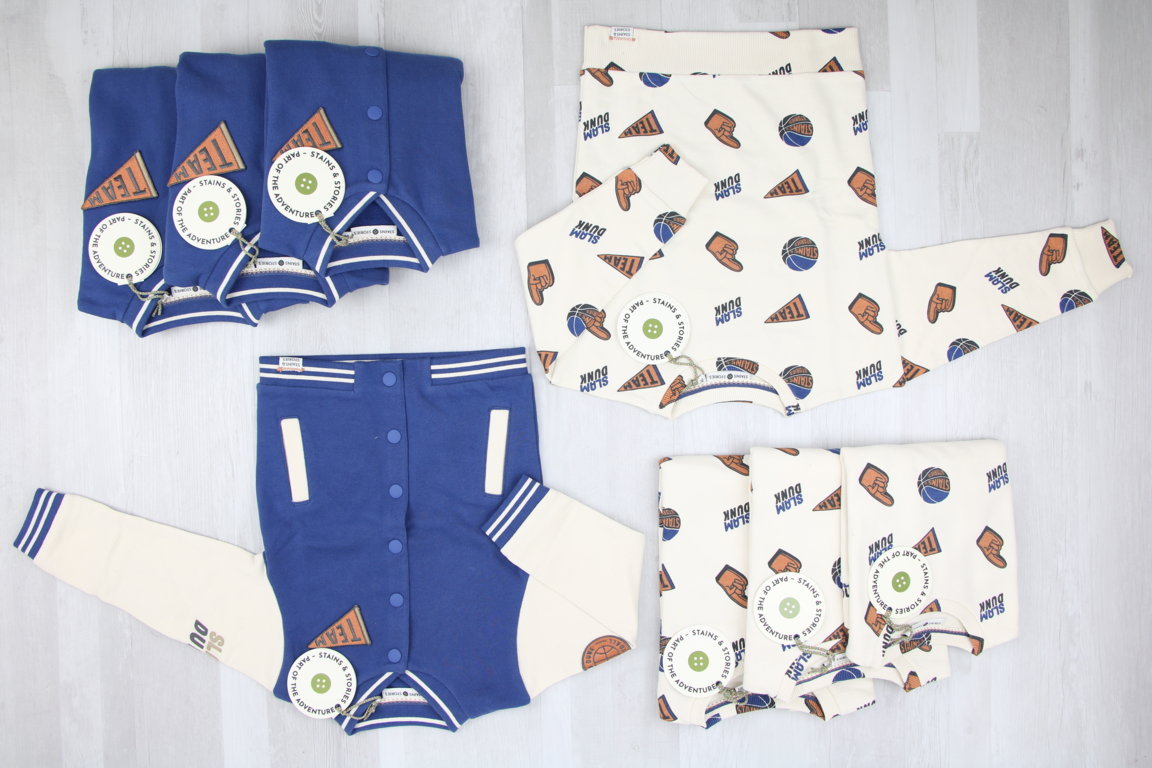 €5,60 al pezzo STAINS & STORIES BY BABY FACE stock abbigliamento bambini 56 pezzi - A/I - RIF. 6289