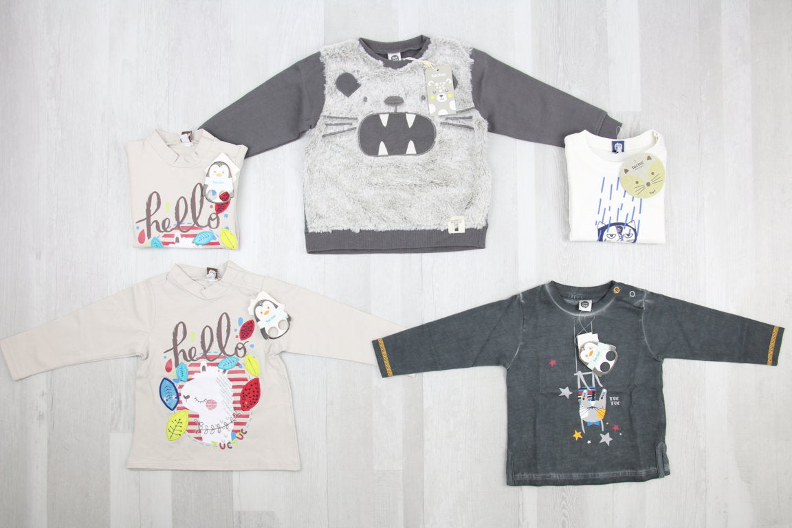 €6,00 al pezzo TUC TUC stock abbigliamento bambini 126 pezzi - A/I - RIF. 6291