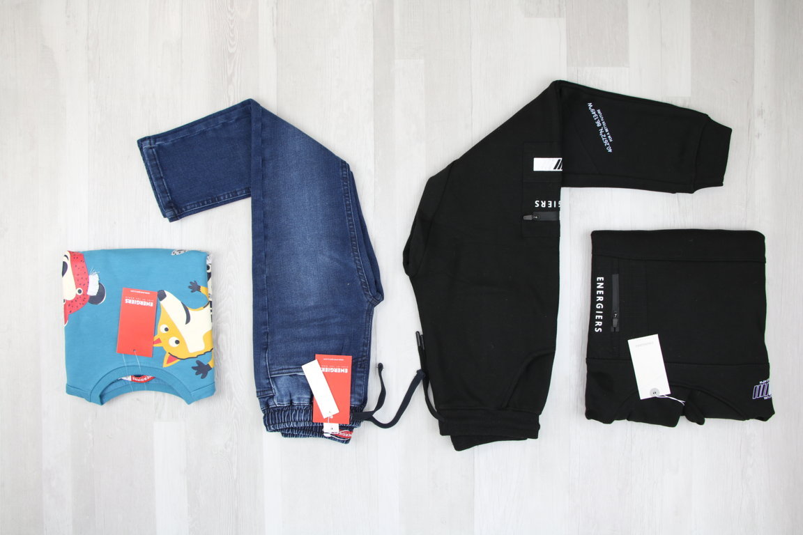 €9,00 al pezzo ENERGIERS stock abbigliamento bambini 87 pezzi - A/I - RIF. 6293